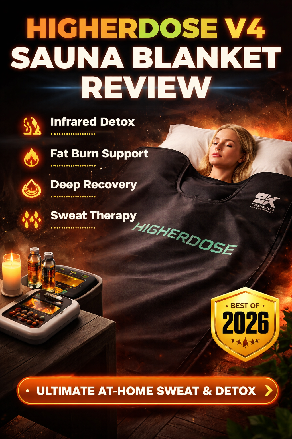 HigherDOSE V4 Sauna Blanket