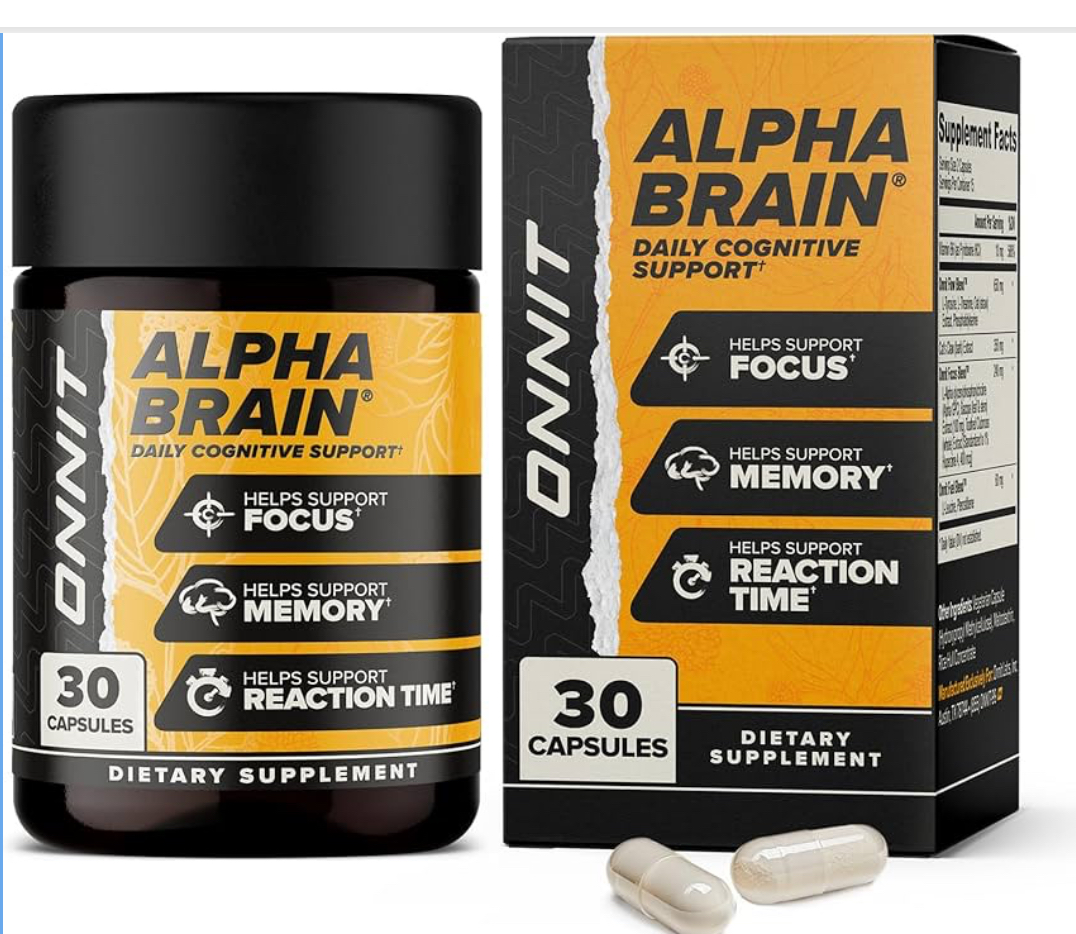 ONNIT Alpha Brain Capsules